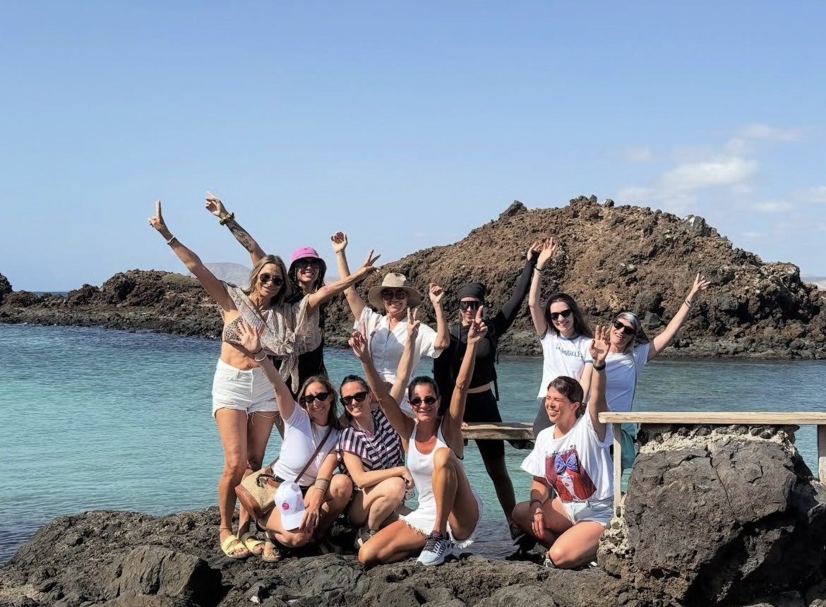 team ritiro yoga scogli fuerteventura